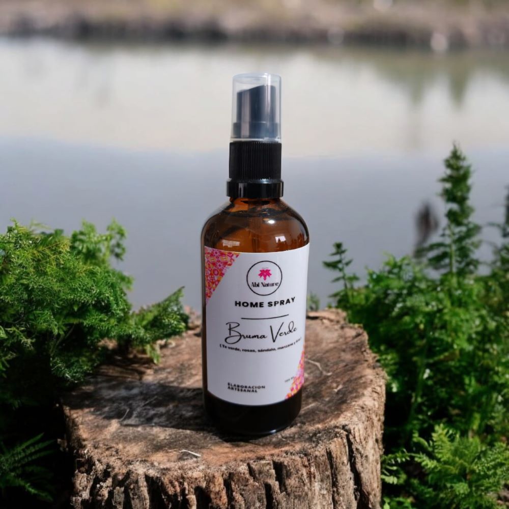 HOME SPRAY AROMATIZADOR DE AMBIENTE Y TEXTIL BRUMA VERDE 100 ML