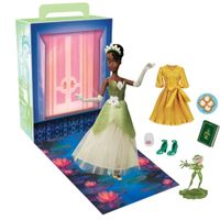 Muñeca Disney Store Tiana con ropa y accesorios