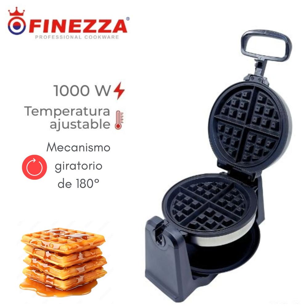 Waflera twister Finezza FZ-822WF 1000 Watts Sistema giratorio de 180°