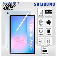 Tablet Samsung Galaxy Tab S10 FE 10.9 Pulg. WUXGA  256GB 12GB RAM GRIS