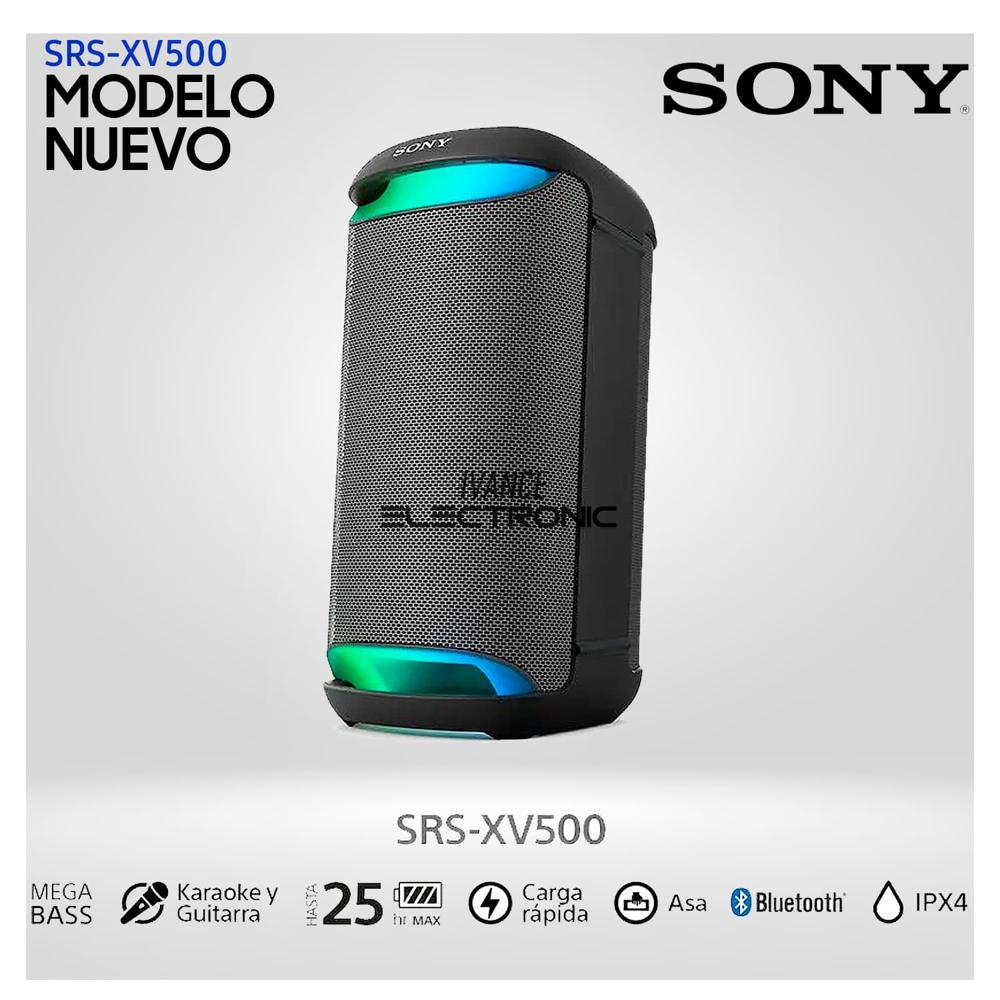 Sony Parlante Bluetooth SRS-XV500 para fiestas con Mega Bass