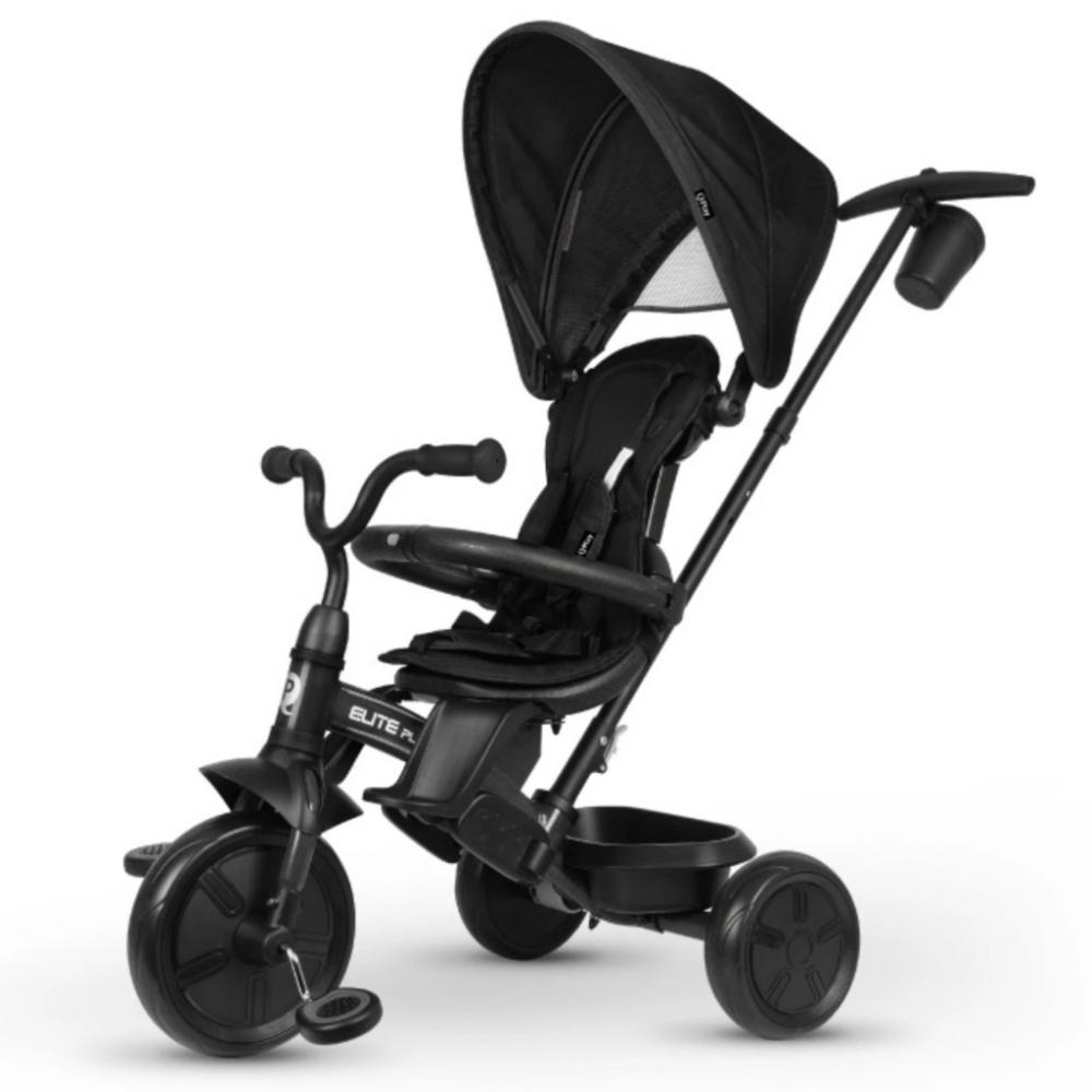 Triciclo Convertible Platinum Negro Qplay