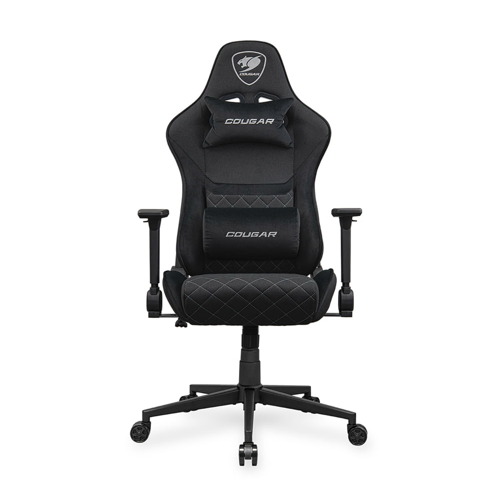 Sillón de Juego COUGAR Armor One V2 CGRA2FBLB Lino Negro para Gaming Comfort y Ergonomía