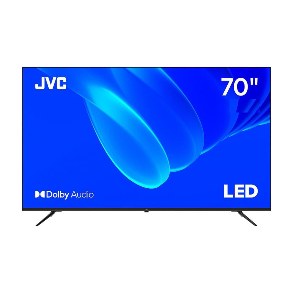 Televisor Jvc 70"" LT-70KM558 4k Uhd Google Tv Smart Tv Negro