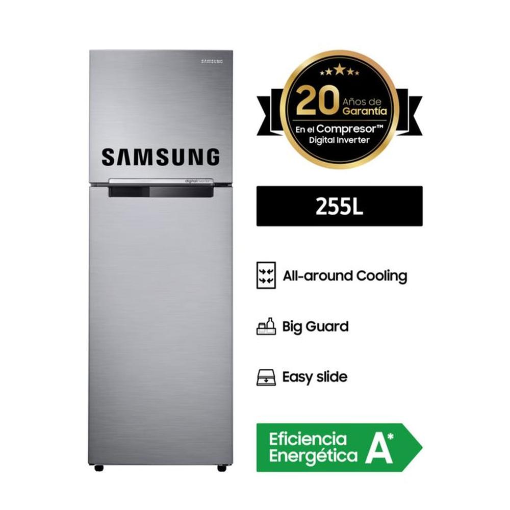 REFRIGERADORA SAMSUNG RT25FARADS8 255Lt SILVER