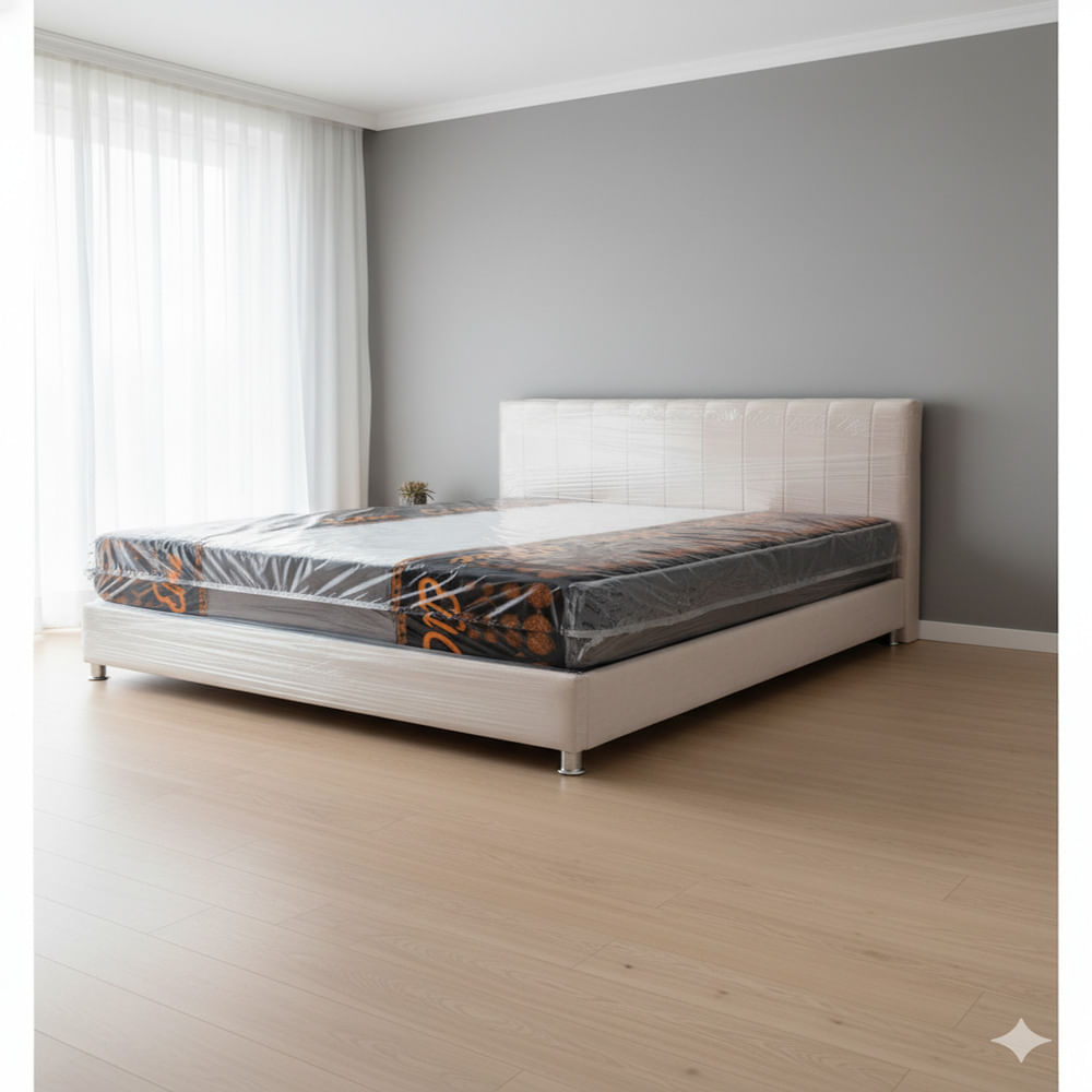 RENOVA HOME CAMA DOS PLAZAS CABECERA CON PATAS