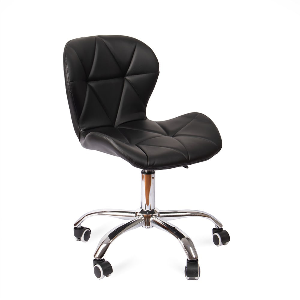 Silla Giratoria Modelo Mariposa Negra