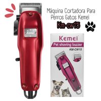 MAQUINA DE MASCOTA KEMEI KM-CW15 FUSCIA