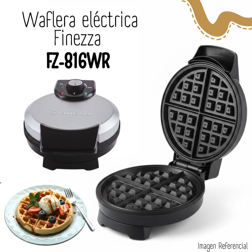 WAFLERA CIRCULAR ELÉCTRICA FINEZZA  FZ-816WR