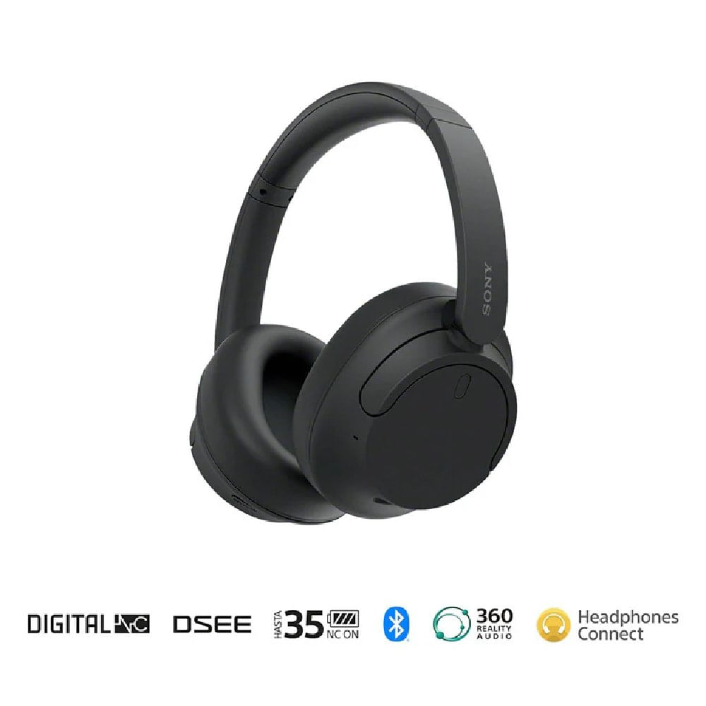 Audifonos Sony WH-CH720 Bluetooth 35hrs - NEGRO
