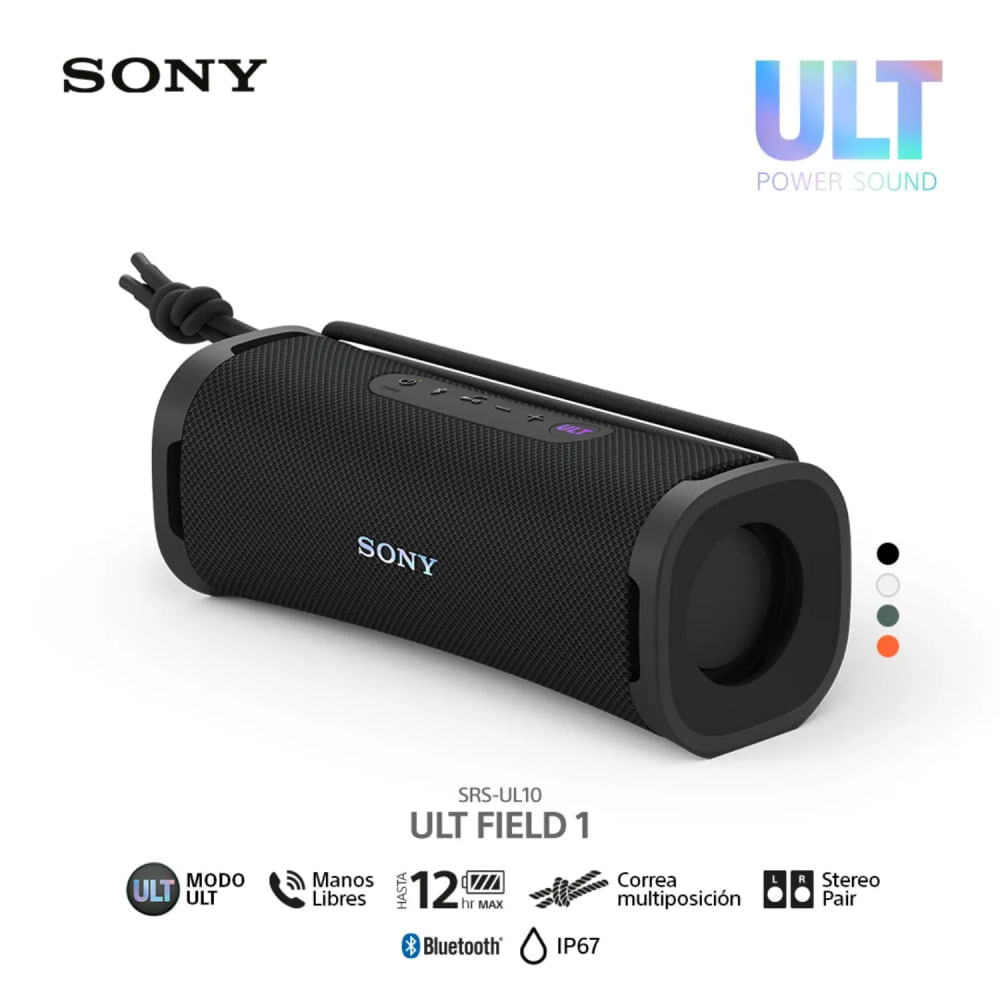 Sony Parlante Bluetooth SRS-ULT10 Portátil