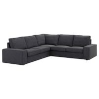 SECCIONAL KIARA GRIS OSCURO - FALOTIH 3M