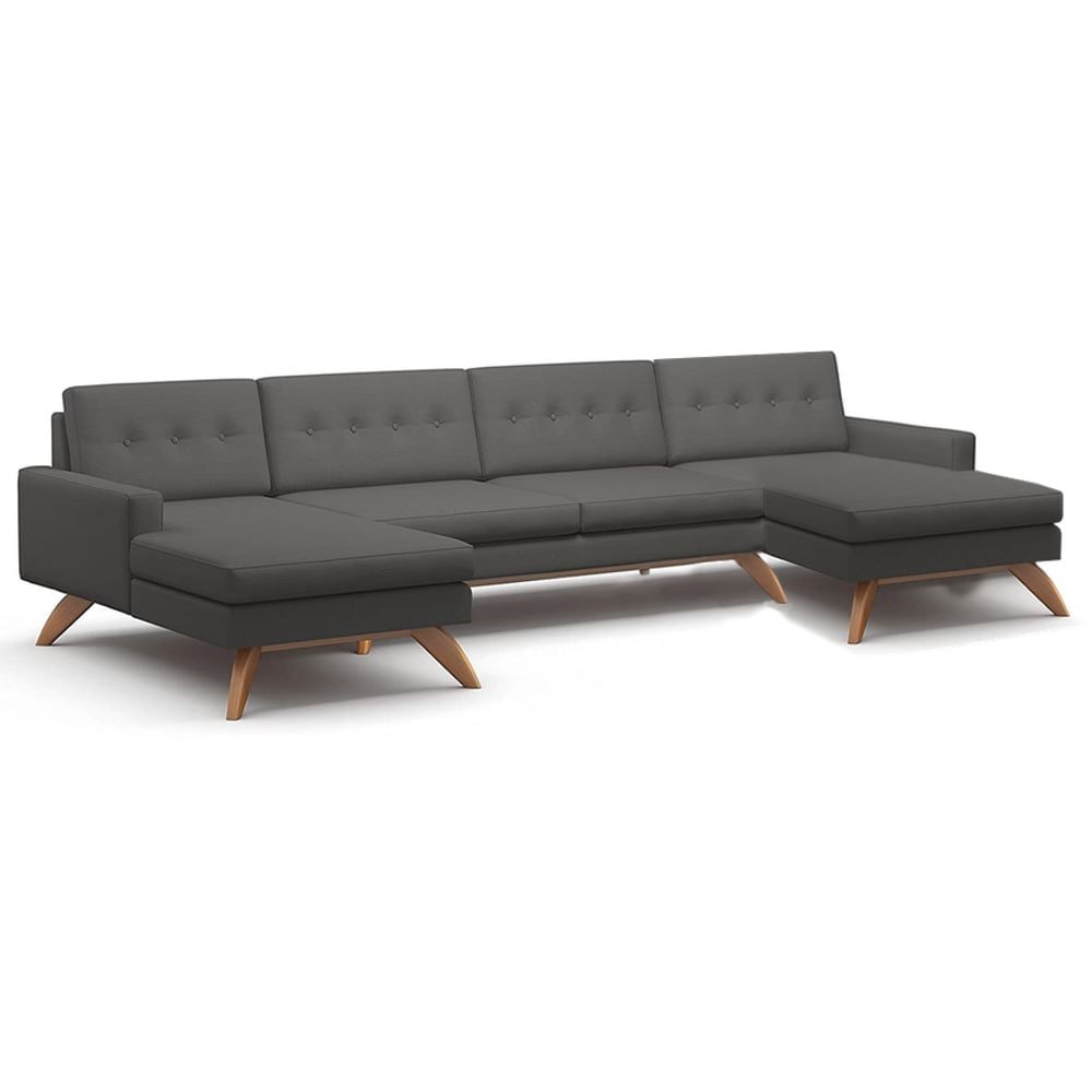 SECCIONAL MATISSE XL GRIS OSCURO - FALOTIH 3M