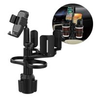 Soporte Multifuncional Portavasos Celular Sopa Comida Auto Camioneta Coche