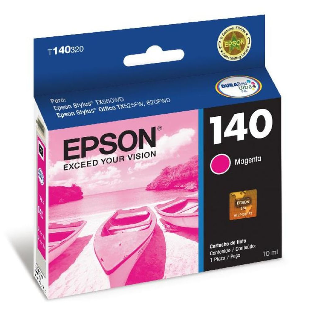 Tinta Cartucho Epson 140 Magenta