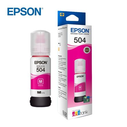 Botella de Tinta Epson 504 Magenta L4150/L4160/L4260/L6171/L6270 Botella de Tinta Epson 504 Magenta L4150/L4160/L4260/L6171/L6270