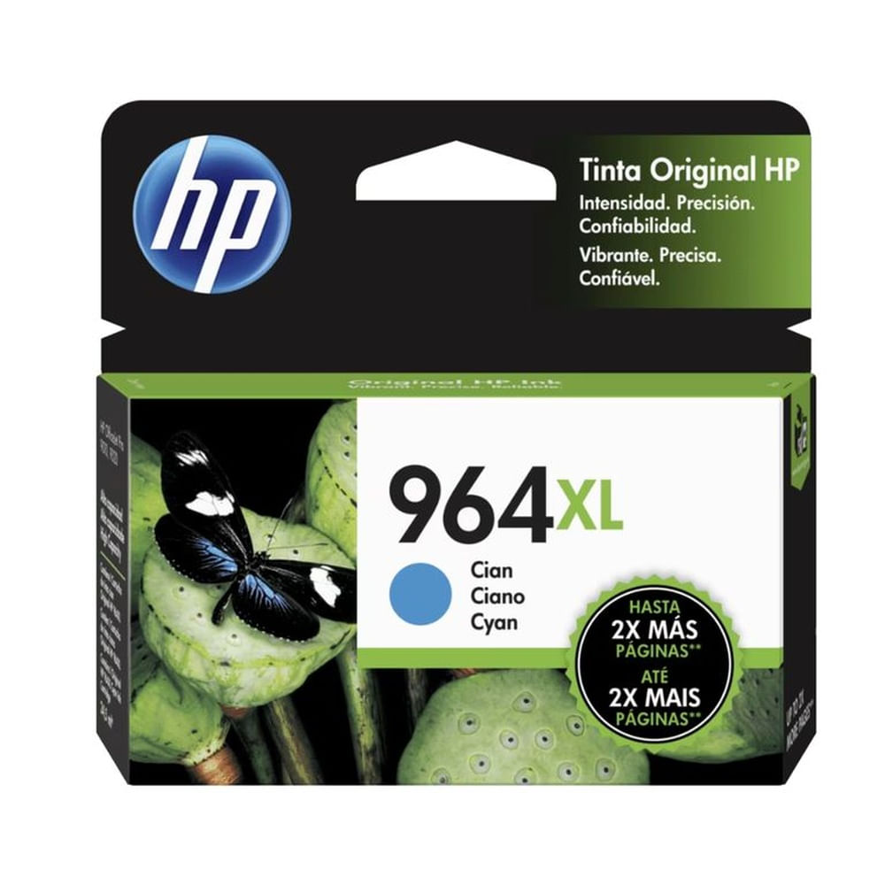 Cartucho de Tinta HP 964XL Cian Original