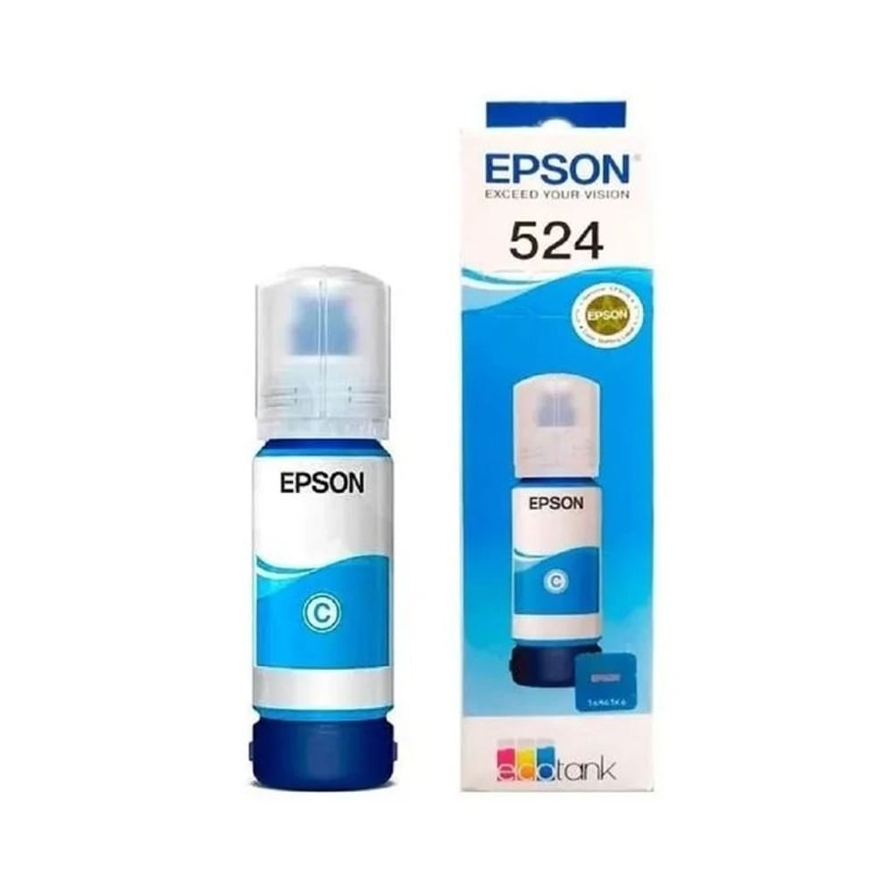 TINTA EPSON 524 CYAN 70ML
