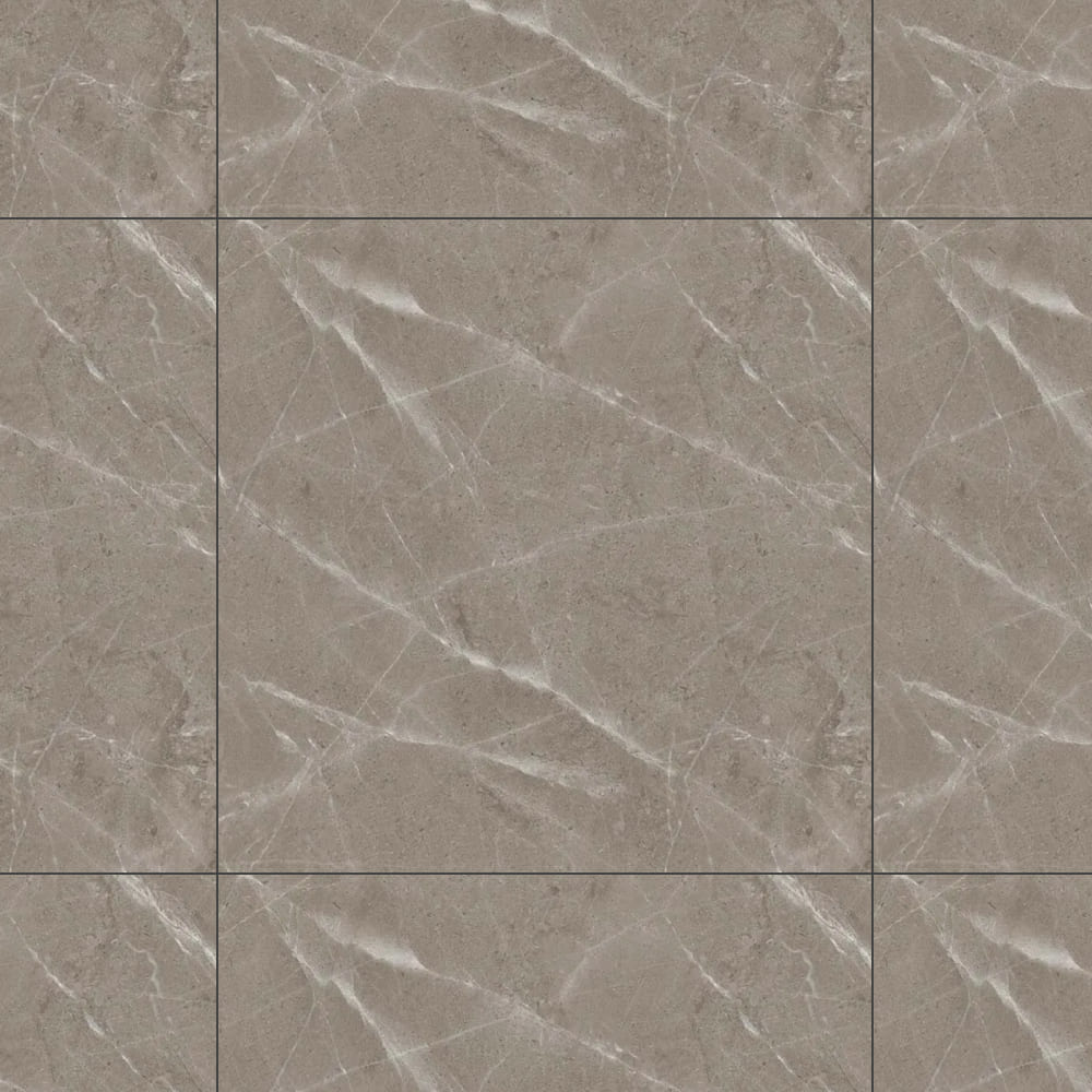 Piso Porcelanato Marmolizado Vitrificado Siena Marrón 60x60cm 1.44m2 Orange