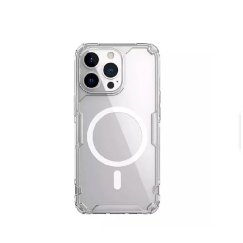 Case Nature TPU Pro Magnetic para Iphone 13 Pro Max - Transparente