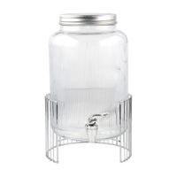 Dispensador de líquidos Apanelado 7.74 litros + Soporte Orange
