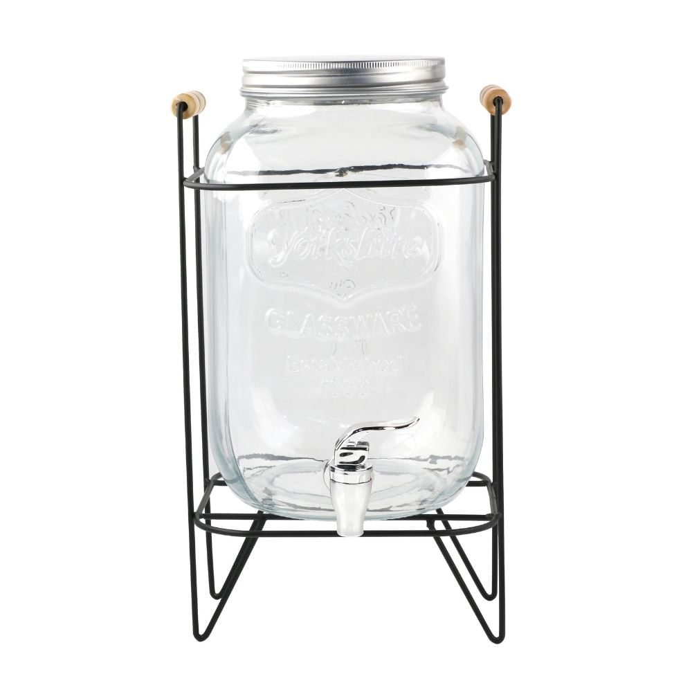 Dispensador de líquidos 8 litros + Soporte Orange