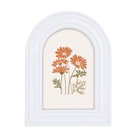 Portarretrato Curvo Blanco 10x15cm Orange
