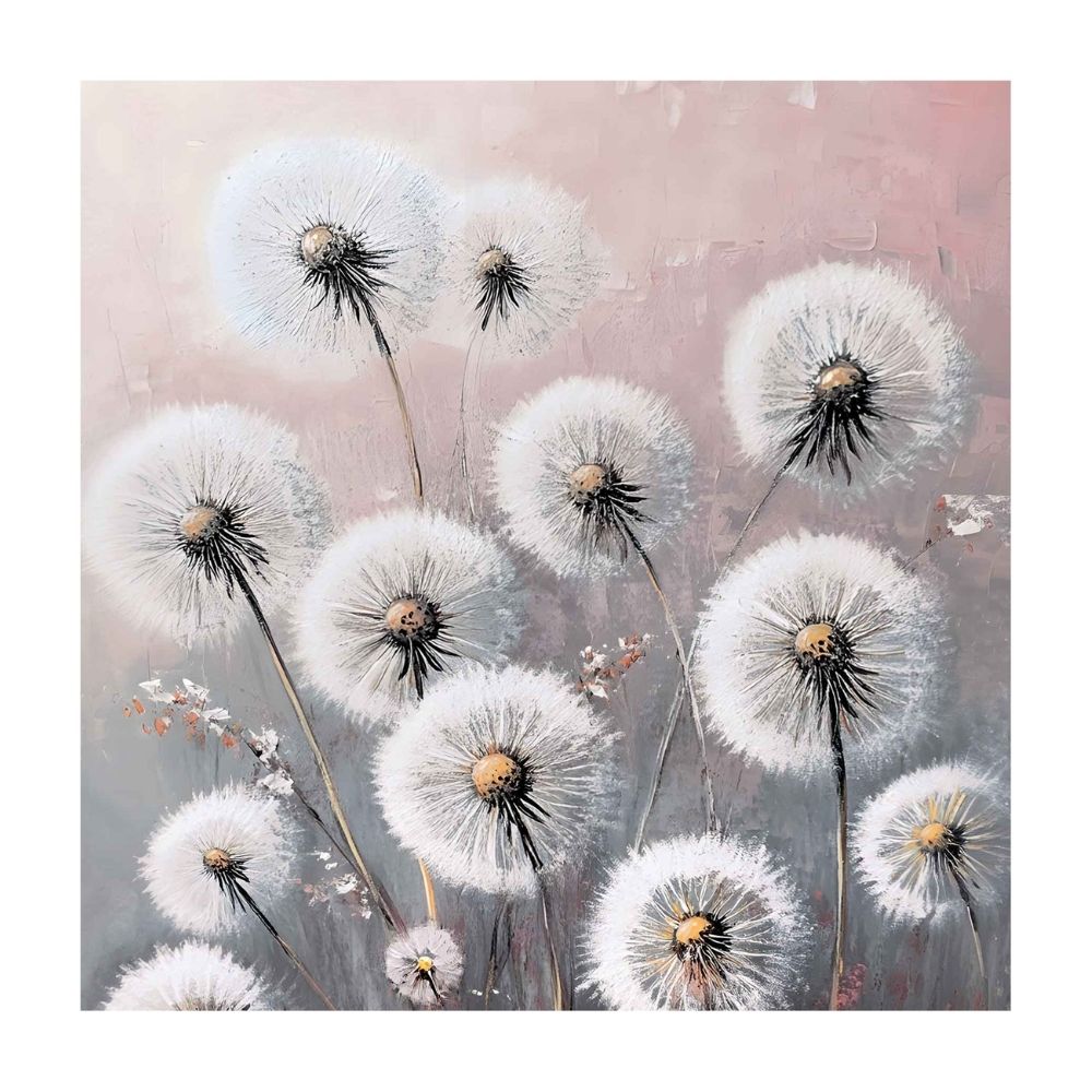 Cuadro Canvas Copos 30x30cm Orange