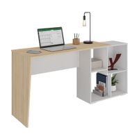 Escritorio en L Urban Blanco/Roble Artely