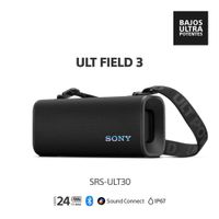 Parlante SRS-ULT30 Bluetooth Portátil Waterproof Negro