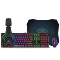 Combo Gamer Enkore Bravio 4 ENT G1000 4 Alámbrico