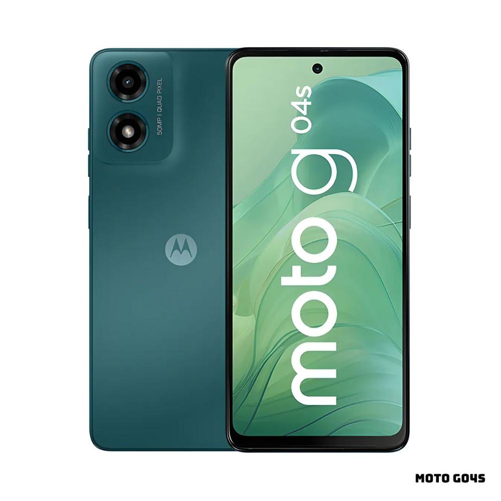 CELULAR MOTOROLA MOTO G04s 4GB RAM 128GB ROM - VERDE AURORA