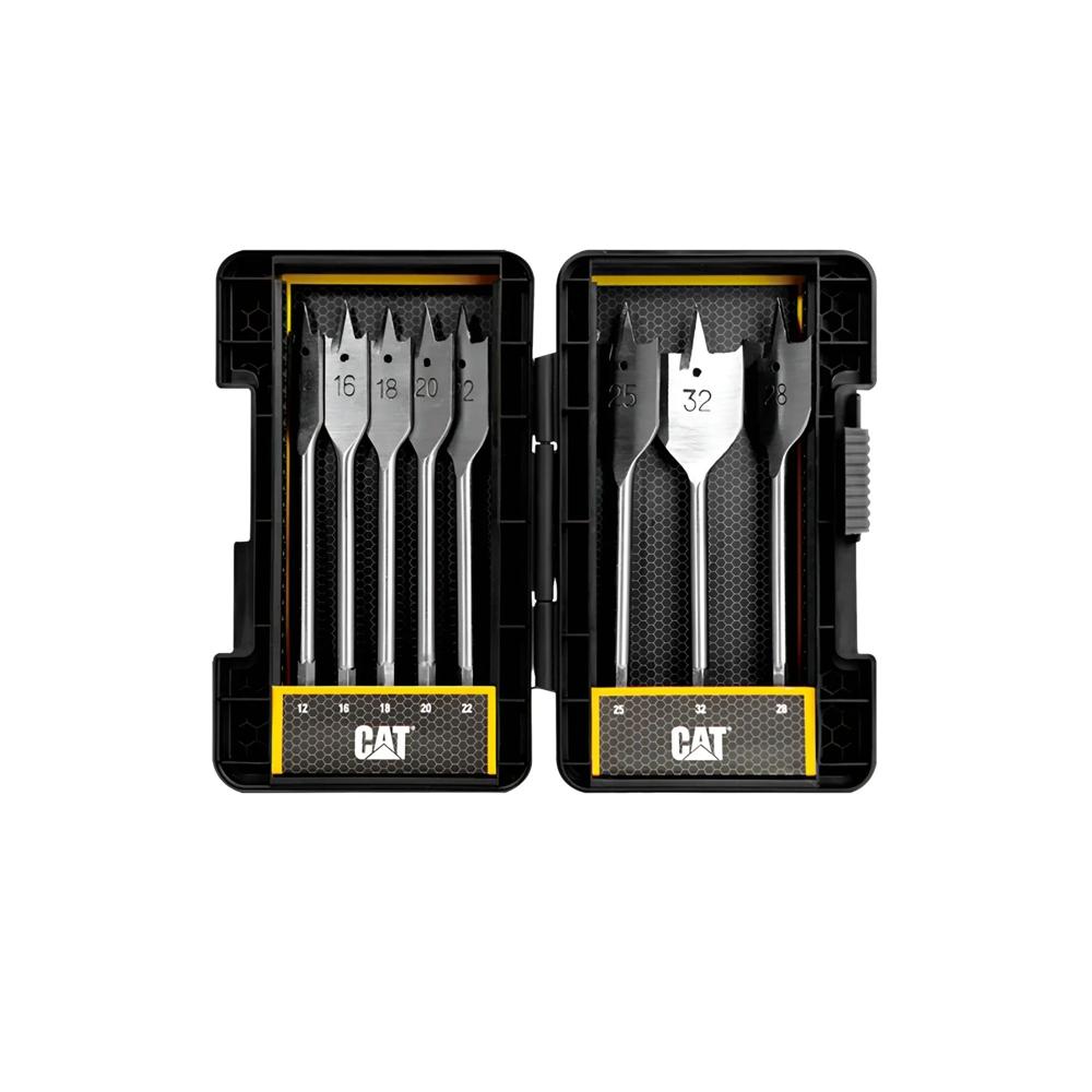 BROCAS PALETA PARA MADERA SET DE 8 pzs DA05901 CAT