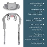 Masajeador de nuca recargable MG 154