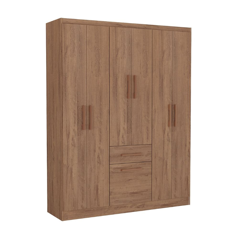 Ropero Laos 7 Puertas 1 Cajón MDF Amarula Promart