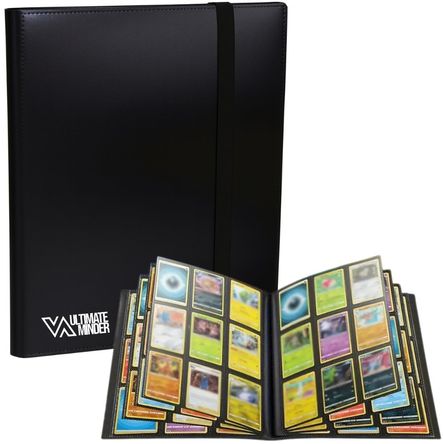 Album para Cartas Pokemon TCG y Magic para 360 cards Negro Binder Ultimate Album para Cartas Pokemon TCG y Magic para 360 cards Negro Binder Ultimate