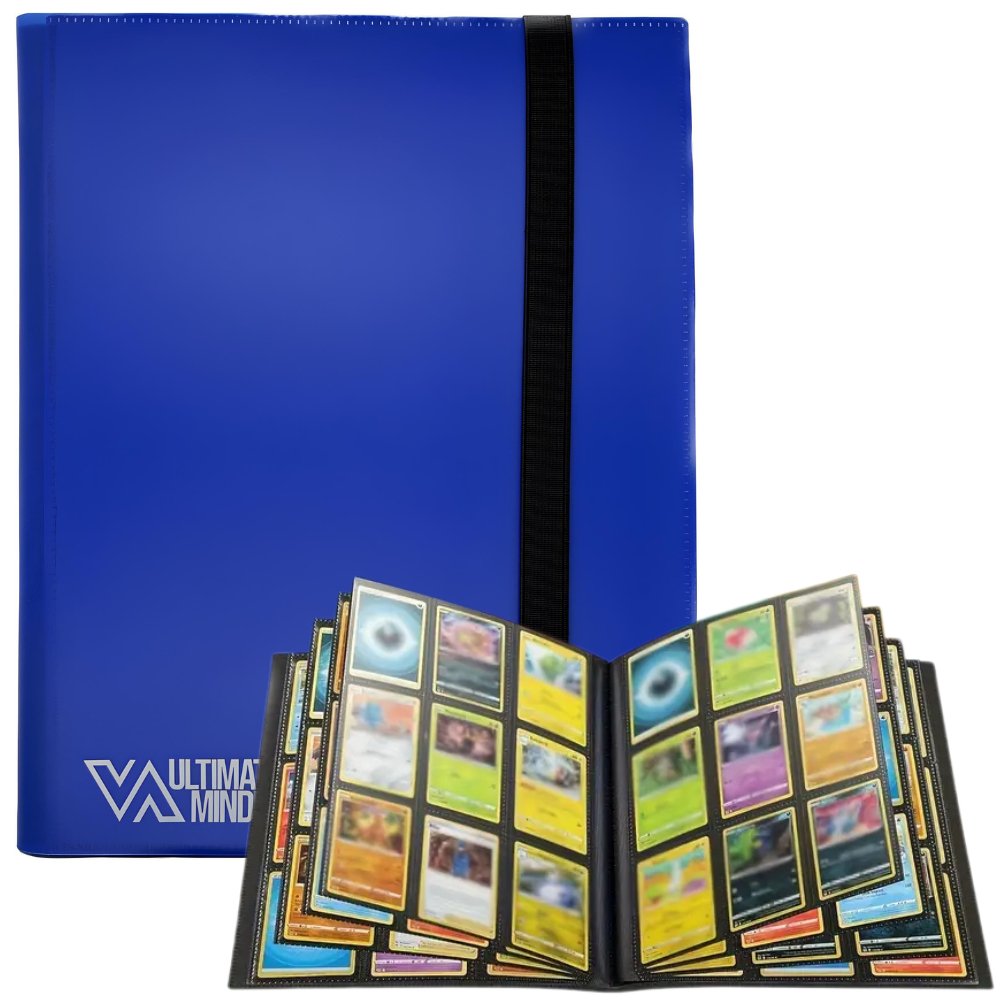 Album para Cartas Pokemon TCG y Magic para 360 cards Azul Binder Ultimate Album para Cartas Pokemon TCG y Magic para 360 cards Azul Binder Ultimate