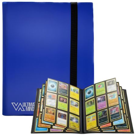 Album para Cartas Pokemon TCG y Magic para 360 cards Azul Binder Ultimate