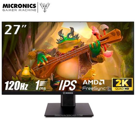 Monitor Micronics Matrix GM27FQ 27 IPS 2K 2560 x 1440 120HZ 1MS AMD FreeSync