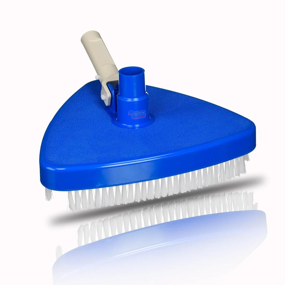 Aspiradora Triangular Liviana c Escobillas Para Piscina