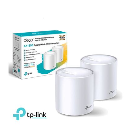 Sistema Mesh Tp-Link Deco X20 2 Pack Wifi 6 Ax1800 Sistema Mesh Tp-Link Deco X20 2 Pack Wifi 6 Ax1800