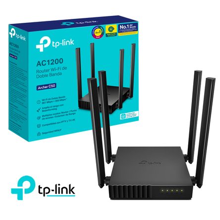 TP Link Archer C50 AC1200 Router Inalámbrico Dual Band Router Tp-Link Archer C50 Ac1200 100Mbps Router Inalámbrico Doble Banda TP Link Archer C50 AC1200 Router Inalámbrico Dual Band Router Tp-Link Archer C50 Ac1200 100Mbps Router Inalámbrico Doble Banda