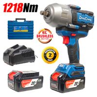 Llave Impacto Industrial Inalambrica 12.7mm Dongcheng DCPB1218FK 20V 1218Nm 2Bat x 5Ah Brushless