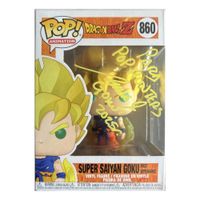 Funko Pop Dragon Ball - Goku Super Saiyan primera aparicion (Firmado por Mario Castañeda) #860
