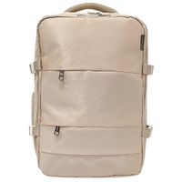Mochila Viajera Kengar Modelo Travel - Crema