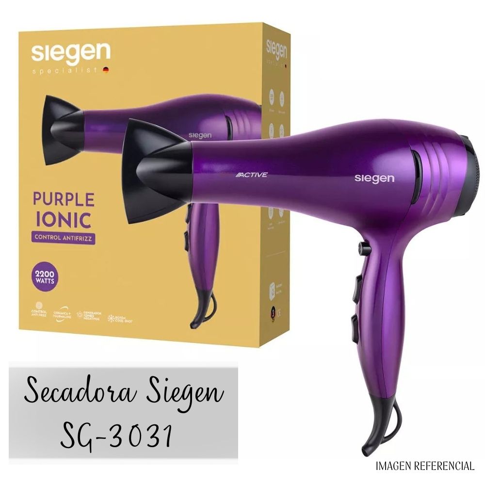 Secadora De Cabello Siegen SG-3031