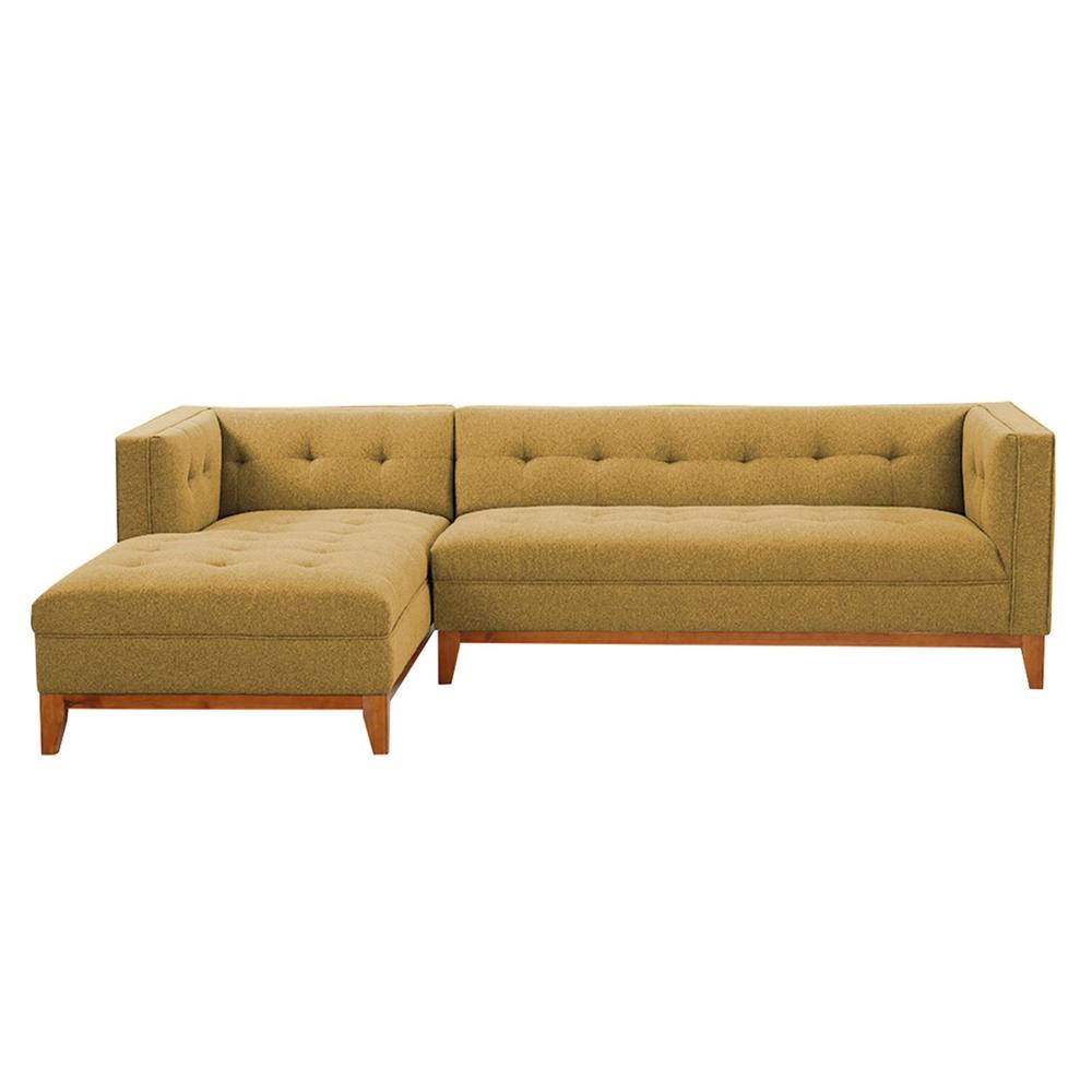 SECCIONAL PALOMA MOSTAZA - FALOTIH 3M