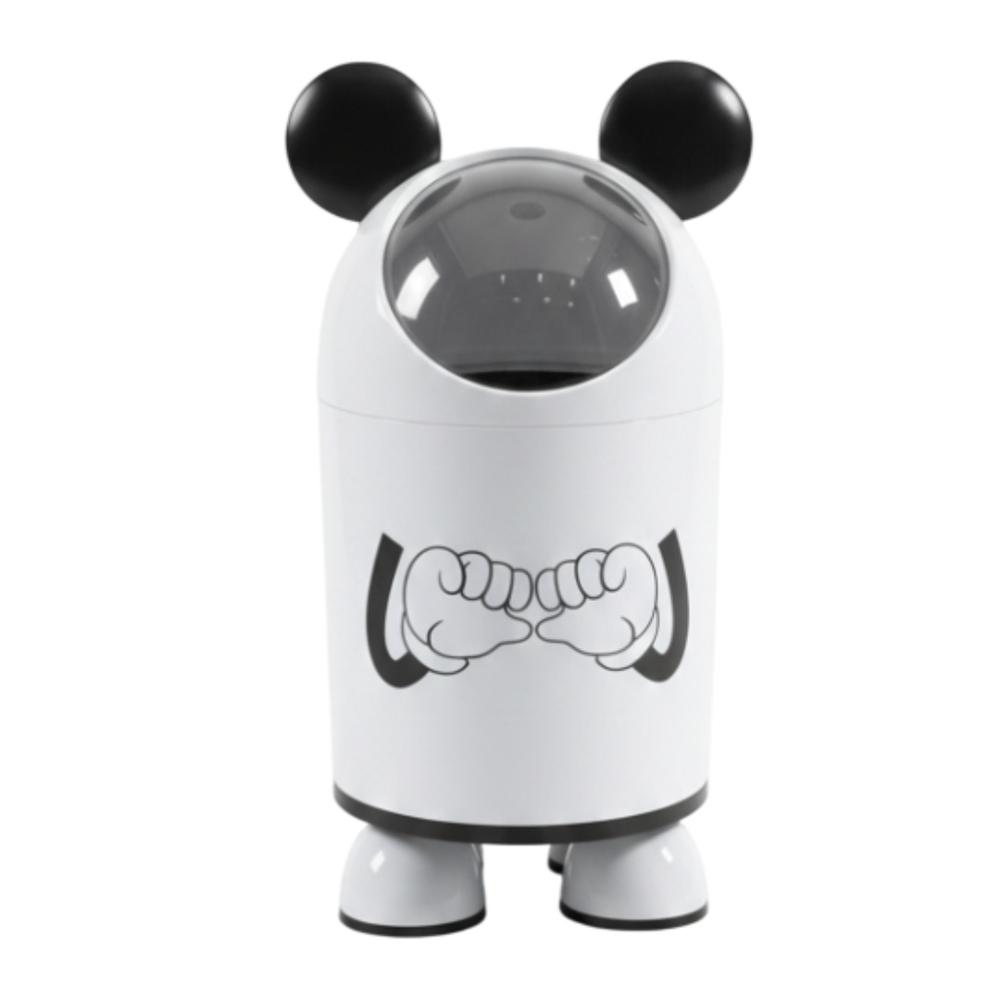 Bote Tacho  de Basura Cubo Diseño Panda Convertible con Patas para Dormitorio u Oficinas