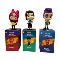 Pack 3 Guerreras KPop Demon Hunter Huntrix - Rumi Mira y Zoey 15CM