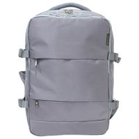 Mochila Viajera Kengar Modelo Travel - Plomo Plata